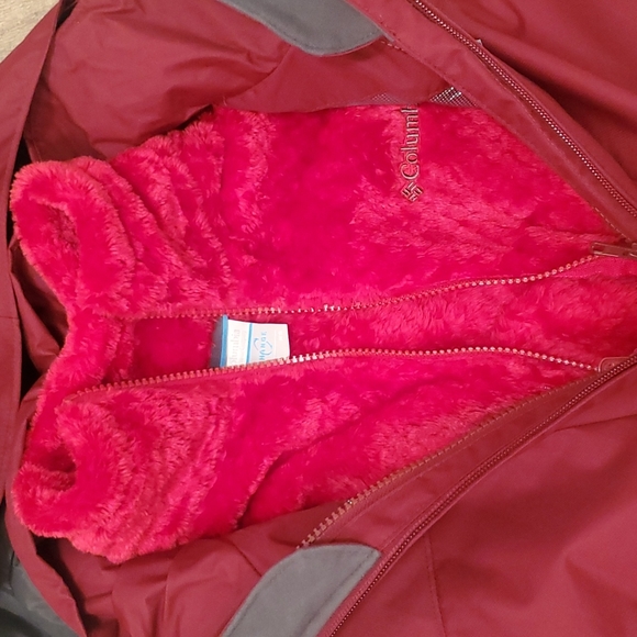 Columbia Womens Fleece Interchange Jacket - Picture 7 of 11